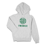 Women's Style Pullover Hoodie Celtic Treble Athletic Sweatshirt Long Sleeve Tie Dye Fleece with Pocket Outwear