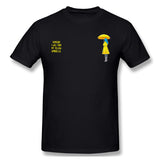 Men's Casual T-shirt Someday I Will Find My Yellow Umbrella. Cool O-Neck Short Sleeves Blouse Tops