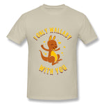 Mens Novelty T-Shirt I Only Wallaby With You Style Crew Neck Short Sleeves Shirt