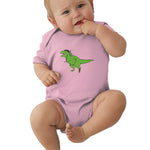 Toddler Climbing Bodysuit Tyrannosaurus Cool Graphic Baby Boy Girls Short Sleeves Climbing T-Shirt