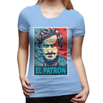 Women’s T-shirt Escobar Hope Poster Comfy O-Neck Short Sleeve Tops