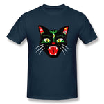 Cotton T Shirt for Men Hellcat Comfortable Crew Neck Short Sleeves Shirt