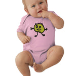 Toddler Climbing Bodysuit Pistachin Cool Graphic Unisex Baby Short Sleeves Jumpsuit