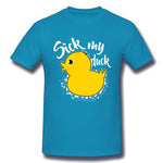 Mens Novelty T-Shirt Sick My Duck Comfortable Round Neck Short Sleeves Tee