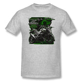 Cotton T Shirt for Men Kawasaki Owners Indonesia Cool Round Neck Short Sleeves Tee