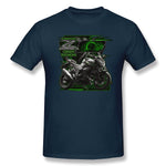 Cotton T Shirt for Men Kawasaki Owners Indonesia Cool Round Neck Short Sleeves Tee