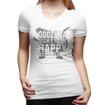 Novelty T Shirt for Women 3.3 Flowy O-Neck Short Sleeve Tee