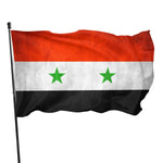 Fly Breeze 3 X 5 Ft Flag Syria Flag Polyester UV Fade Resistant for Home