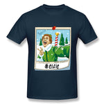 Mens Novelty T-Shirt Elfie New Breathable O-Neck Short Sleeves Tee