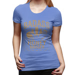 Women’s T-shirt Badass Honey Badger Summer Round Neck Short Sleeve Tops