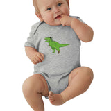 Toddler Climbing Bodysuit Tyrannosaurus Cool Graphic Baby Boy Girls Short Sleeves Climbing T-Shirt