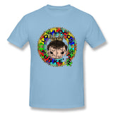 Cotton T Shirt for Men Los Locos Funkeros - Autism Awareness Cool Round Neck Short Sleeves Tees