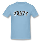 Men's Graphic T Shirt Gravy In The Gravy New Comfy Crew Neck Short Sleeves Tees