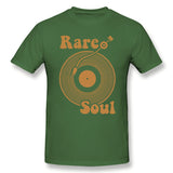 Men's Casual T-shirt Soul Music Music Funk Soul Music Vinyl 70s Retro Comfortable O-Neck Short Sleeves Shirt