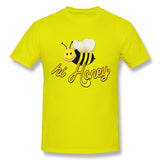 Men's Casual T-shirt Hi Honey Cool O-Neck Short Sleeves Shirt