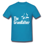 Mens Novelty T-Shirt The Grandfather Breathable O-Neck Short Sleeves Tee