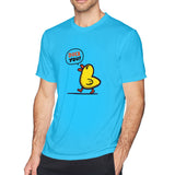 Mens Novelty T-Shirt Duck You! Style O-Neck Short Sleeves Blouse Tops