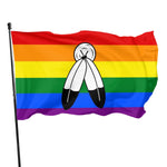 Fly Breeze 3 X 5 Ft Flag Spirit Pride Flag Polyester Double Stitch Banner for Home