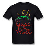 Men's Casual T-shirt Guac & Roll New Breathable Crew Neck Short Sleeves Tees