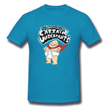 Cotton T Shirt for Men Captain Underpants! Comfortable Crew Neck Short Sleeves Tees