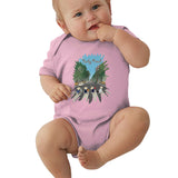 Toddler Climbing Bodysuit Road Cool Graphic Unisex Baby Short Sleeves Climbing T-Shirt