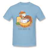 Mens Novelty T-Shirt The Real Breakfast Club Breathable Round Neck Short Sleeves Shirt