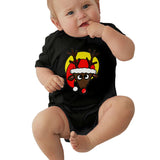 Toddler Climbing Bodysuit Reindeer Cut Graphic Unisex Baby Short Sleeves Climbing T-Shirt