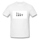 Men's Graphic T Shirt LGBT Lady Liberty Guns Beer Tits Cool O-Neck Short Sleeves Blouse Tops