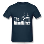 Mens Novelty T-Shirt The Grandfather Breathable O-Neck Short Sleeves Tee