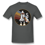 Men's Graphic T Shirt Nasa Cool O-Neck Short Sleeves Tees