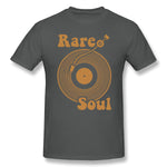 Men's Casual T-shirt Soul Music Music Funk Soul Music Vinyl 70s Retro Comfortable O-Neck Short Sleeves Shirt