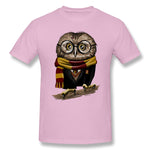 Mens Novelty T-Shirt Owly Potter Hoody Comfy Round Neck Short Sleeves Tee