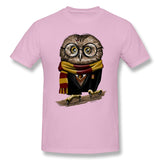 Mens Novelty T-Shirt Owly Potter Hoody Comfy Round Neck Short Sleeves Tee