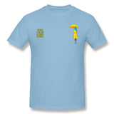 Men's Casual T-shirt Someday I Will Find My Yellow Umbrella. Cool O-Neck Short Sleeves Blouse Tops