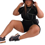 Plus Size 2 Piece Outfits for Women Tracksuit