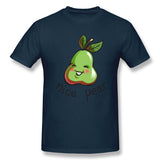 Men's Graphic T Shirt Nice Pear Comfy O-Neck Short Sleeves Tees