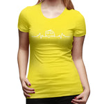 Womens Graphic T-Shirt Car Soft Crew Neck Short Sleeve Shirts