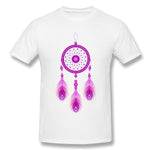 Cotton T Shirt for Men Dream Catcher Cool Crew Neck Short Sleeves Blouse Tops