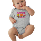 Toddler Climbing Bodysuit Baby Flower Cut Graphic Unisex Baby Short Sleeves Onesies