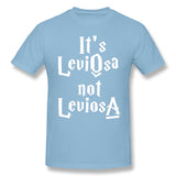 Cotton T Shirt for Men Its Not Leviosa Quote Comfy Crew Neck Short Sleeves Tees