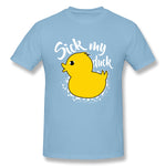 Mens Novelty T-Shirt Sick My Duck Comfortable Round Neck Short Sleeves Tee