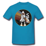 Men's Graphic T Shirt Nasa Cool O-Neck Short Sleeves Tees