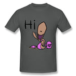 Mens Novelty T-Shirt Zerg Hi Breathable O-Neck Short Sleeves Shirt