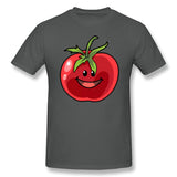 Men's Graphic T Shirt Tomato Tomato Vegan Vegetarian Style Crew Neck Short Sleeves Tees