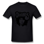 Men's Graphic T Shirt The Doors Breathable Round Neck Short Sleeves Tees