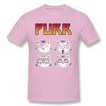 Mens Novelty T-Shirt Purr V2 Breathable Crew Neck Short Sleeves Tees