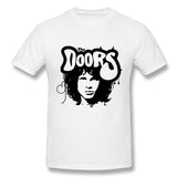 Men's Graphic T Shirt The Doors Breathable Round Neck Short Sleeves Tees