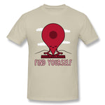 Men's Graphic T Shirt Find Yourself! New Comfy O-Neck Short Sleeves Tee