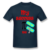 Men's Graphic T Shirt My Success T- Shirt Breathable Crew Neck Short Sleeves Tees