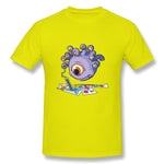 Mens Novelty T-Shirt Beauty Is In The Eyes Of The Monster Comfy Crew Neck Short Sleeves Shirt